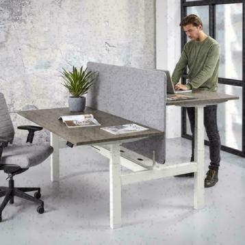 MN Kantoormeubelen Vicenza Duo Bench Elektrisch Zit Sta beschikbaar voor biedingen