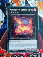 Number 58: Burner Visor - DUEA - Yu-Gi-Oh, Hobby en Vrije tijd, Ophalen of Verzenden, Zo goed als nieuw