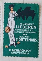 oude sluitzegel van G. Alsbach & Co., Amsterdam, Verzenden, Nederland