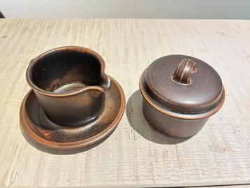 Arabia Ruska Melkkan en Suikerpot beschikbaar voor biedingen