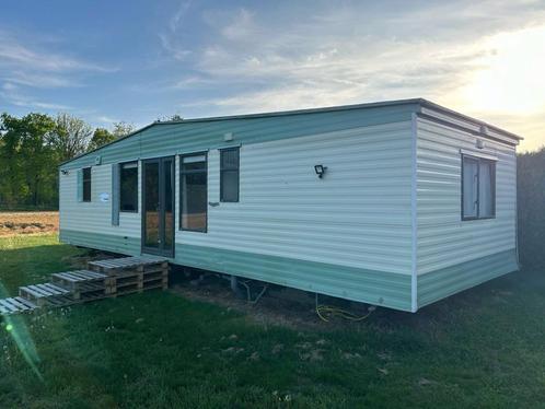 Atlas 10.50 x3.75 2 slkamers middenkamer zadeldak, Caravans en Kamperen, Stacaravans, meer dan 6, Ophalen