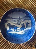 Kerstbord Christmas Holidays 1986 Royal Copenhagen, Diversen, Kerst, Ophalen of Verzenden, Nieuw