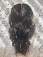 Remy hair haar topper donkerbruin 22 inch lace body wave, Ophalen of Verzenden