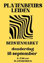 Platenbeurs Leiden donderdag 18 september Beestenmarkt, Ophalen