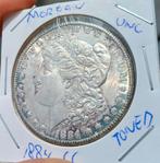 Morgan dollar 1884 CC Unc, Zilver, Ophalen of Verzenden, Losse munt, Noord-Amerika