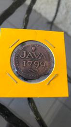 1 stuiver Java 1799, voc, Nederlands Indië, Postzegels en Munten, Munten | Nederland, Ophalen of Verzenden, Vóór koninkrijk, Overige waardes