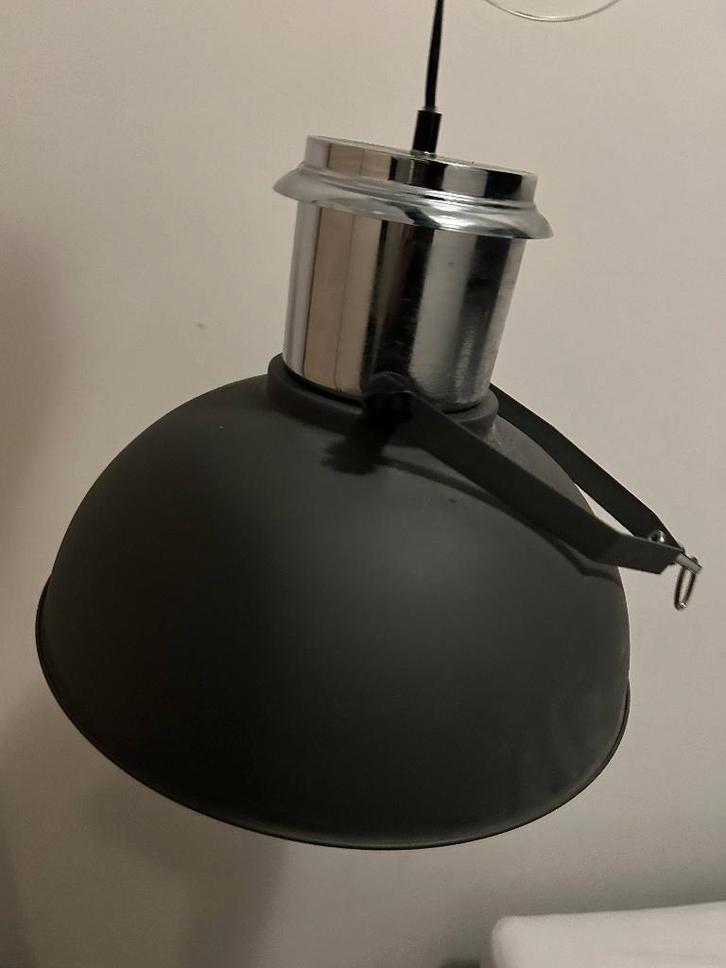 Hanglamp Industrieel, Huis en Inrichting, Lampen | Hanglampen, Zo goed als nieuw, Minder dan 50 cm, Ophalen of Verzenden