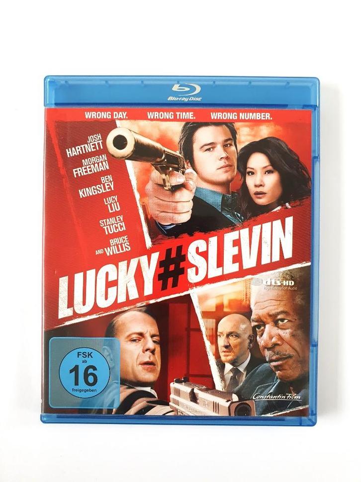 Lucky Number Slevin, Cd's en Dvd's, Blu-ray, Zo goed als nieuw, Actie, Ophalen of Verzenden