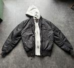Alpha industries, Ophalen of Verzenden, Gedragen, Maat 48/50 (M), Zwart