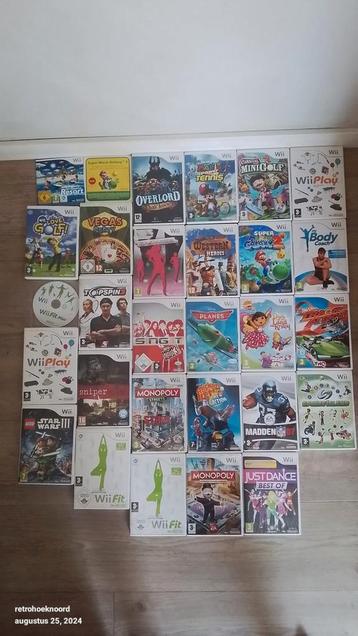 Diverse Nintendo Wii games UPDATE 01/10