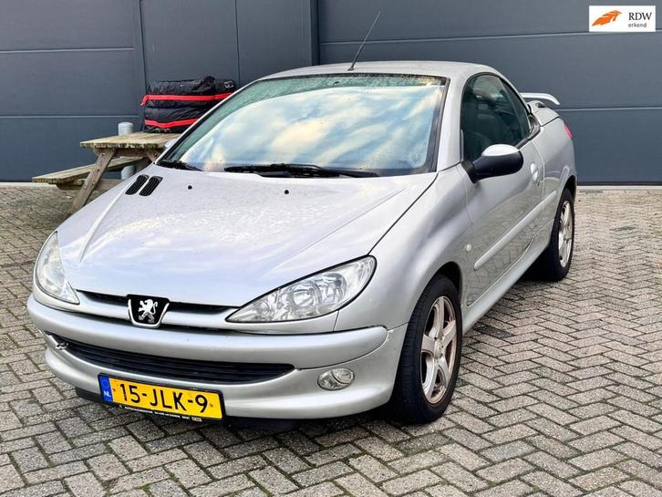 Peugeot 206 CC 1.6-16V, Auto's, Peugeot, Bedrijf, Te koop, Airbags, Airconditioning, Centrale vergrendeling, Elektrische buitenspiegels