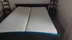 Gratis tweepersoonsbed: matrassen, bedombouw, bedbodems., Huis en Inrichting, Slaapkamer | Bedden, Ophalen, Gebruikt, Tweepersoons