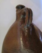 Grote antieke olie kruik zout geglazuurd aardewerk pot, Antiek en Kunst, Antiek | Keramiek en Aardewerk, Verzenden