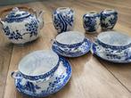 Japans blauw-wit theeservies, Arita stijl, gemberpotjes, Ophalen of Verzenden