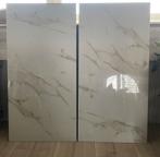 60x120 cm - marmerlook tegels - 2 stuks - tegels - marmer, Ophalen, 60 cm of meer, Zo goed als nieuw, Minder dan 5 m²