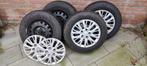 Winterbanden Kia C'eed 2012 195/65 R15 91H + Sneeuwkettingen, Ophalen, Gebruikt