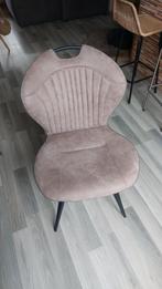 Grijze eetkamerstoel (MX Sofa, microleder), Ophalen, Zo goed als nieuw, Moderne, Eén