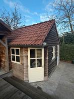 Tuinhuis 4,5x4,5m Hardhout, Ophalen, Gebruikt, Hout, Overige typen