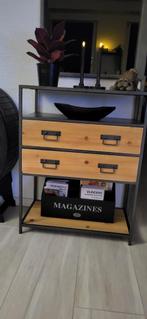 Industriële ladenkast, Ophalen, 50 tot 100 cm, Zo goed als nieuw, 3 of 4 laden