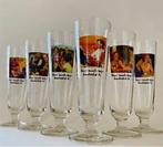 Complete set Bier zoals Bier bedoeld is Glazen, Ophalen of Verzenden, Zo goed als nieuw, Glas of Glazen, Overige merken