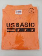Polo-Shirt Oranje US Basic NIeuw maat L, Kleding | Heren, Ophalen of Verzenden, Nieuw, Maat 52/54 (L), Oranje