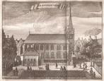 Amsterdam. De Engelse Kerk Kopergravure, Antiek en Kunst, Kunst | Etsen en Gravures, Ophalen of Verzenden