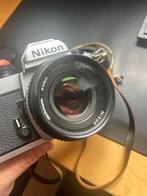 Nikon FM2 analoge spiegelreflexcamera met 50mm lens, Audio, Tv en Foto, Fotocamera's Analoog, Ophalen of Verzenden, Zo goed als nieuw