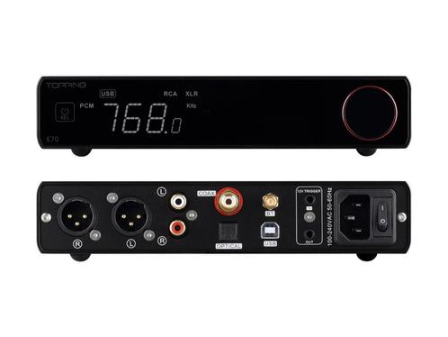TOPPING E70 ES9028 Pro dac converter bluetooth remote cd, Audio, Tv en Foto, Cd-spelers, Nieuw, Overige merken, Ophalen of Verzenden