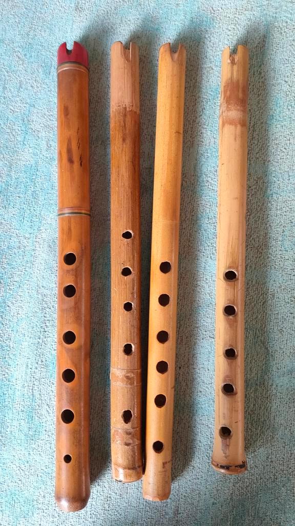 4 Andes Quenafluiten - Traditioneel!, Muziek en Instrumenten, Blaasinstrumenten | Overige, Gebruikt, Ophalen of Verzenden