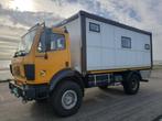 Mercedes 1634 4x4 expeditie truck camper expeditiecamper aut, Automaat, Reservewiel, Bedrijf, Diesel