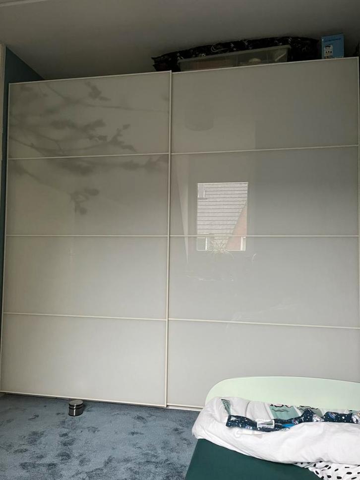 Pax kast schuifdeuren 2x125, Huis en Inrichting, Kasten | Kledingkasten, 200 cm of meer, Minder dan 25 cm, Overige materialen