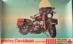 Harley Davidson WLA 45 Bouwdoos - Esci Vintage, Overige merken, Verzenden, ., Zo goed als nieuw
