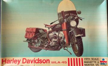 Harley Davidson WLA 45 Bouwdoos - Esci Vintage  beschikbaar voor biedingen