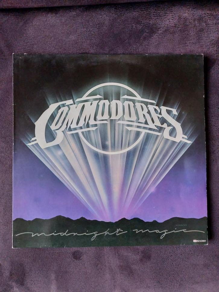 LP:  COMMODORES  -  Midnight magic, Cd's en Dvd's, Vinyl | Pop, Gebruikt, 1980 tot 2000, 12 inch, Ophalen of Verzenden
