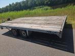 Aanhanger 4 meter lang, Ophalen of Verzenden, Gebruikt