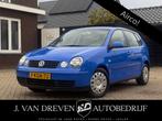 Volkswagen Polo 1.2 - Airco, Goed onderhouden! (bj 2004), Voorwielaandrijving, 970 kg, Blauw, 1198 cc