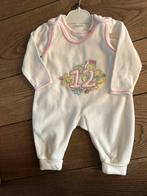 Velours setje met een truitje er onder 50-56 nieuw, Ophalen of Verzenden, Zo goed als nieuw, Meisje