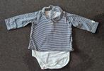 Petit Bateau gestreepte romper maat 67, Nacht- of Onderkleding, Jongetje of Meisje, Ophalen of Verzenden, Petit Bateau