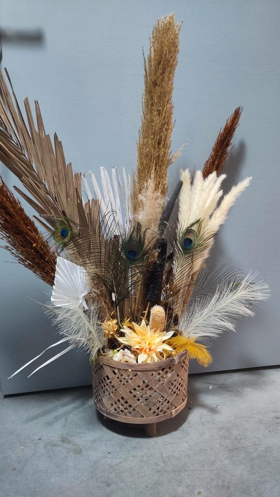 Bruiloft decoratie bohemian style, Huis en Inrichting, Woonaccessoires | Droogbloemen, Zo goed als nieuw, Ophalen