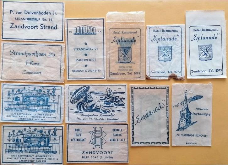 Zandvoort 44, Verzamelen, Suikerzakjes, Ophalen of Verzenden
