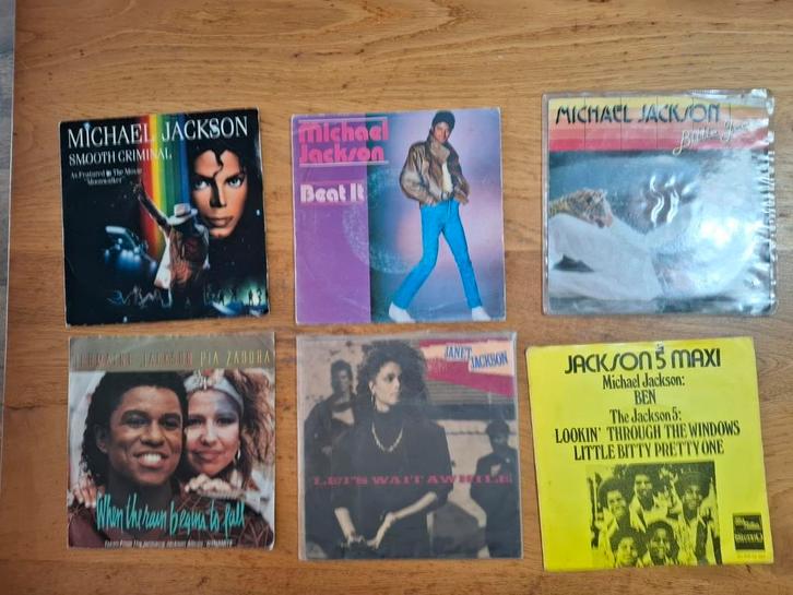 Family Jackson,  zie omschrijving en fotos vinyl lp single, Cd's en Dvd's, Vinyl | Overige Vinyl, Gebruikt, Ophalen of Verzenden