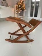 Retro voetenbankje, Antiek en Kunst, Ophalen of Verzenden