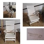 Robergarden Brevetato 3 tuinstoelen vergel. Kettler Tiffany, Ophalen, Zo goed als nieuw, Kunststof, Verstelbaar
