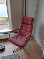 Artifort stoel - opknapper, Huis en Inrichting, Stoelen, Ophalen, Gebruikt, Rood, Eén