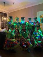 Groep prachtige kikker pakken, Ophalen, Zo goed als nieuw, Carnaval