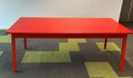 Moooi Mooi tafel bureau rood desk eettafel table, Ophalen, Zo goed als nieuw, Nvt, Rechthoekig