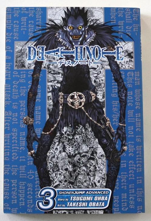 Death Note - Vol 3- Tsygumi Ohba/Takeshi Obata - manga, Boeken, Strips | Comics, Zo goed als nieuw, Eén comic, Japan (Manga), Ophalen