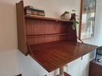 Wandkast | Mid-century jaren 1960 | teakhout | Deens, Gebruikt, Met deur(en), Onbekend, Ophalen of Verzenden