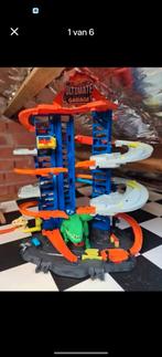 Groot Hot Wheels Lot - Garage, Dino, Vulkaan & Meer!, Ophalen of Verzenden, Hot Wheels, Elektrisch, Met looping