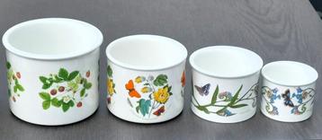 4x Portmeirion ompotten (231022) beschikbaar voor biedingen